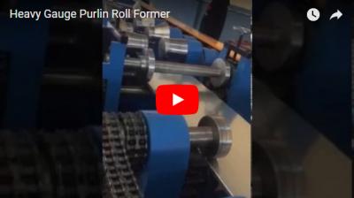 Heavy Gauge Purlin Roll Forming Machine