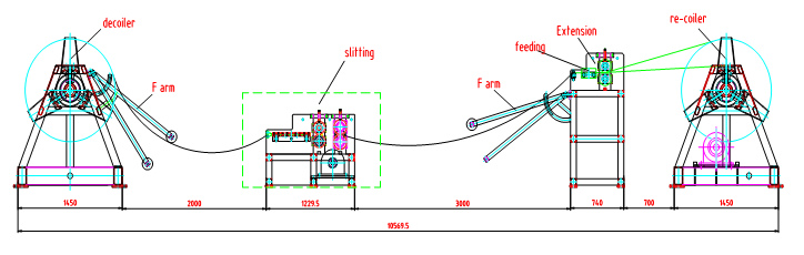 Simple Steel Slitting Line1